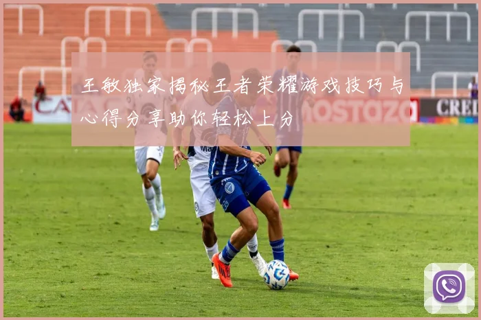 王敏独家揭秘王者荣耀游戏技巧与心得分享助你轻松上分
